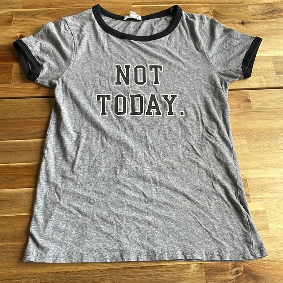 Streetwear Society Tops 32 Sws Not Today T Shirt Poshmark